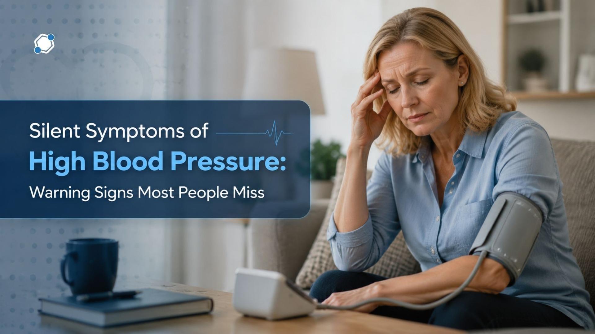 Silent Symptoms of High Blood Pressure: Warning Signs Most People Miss