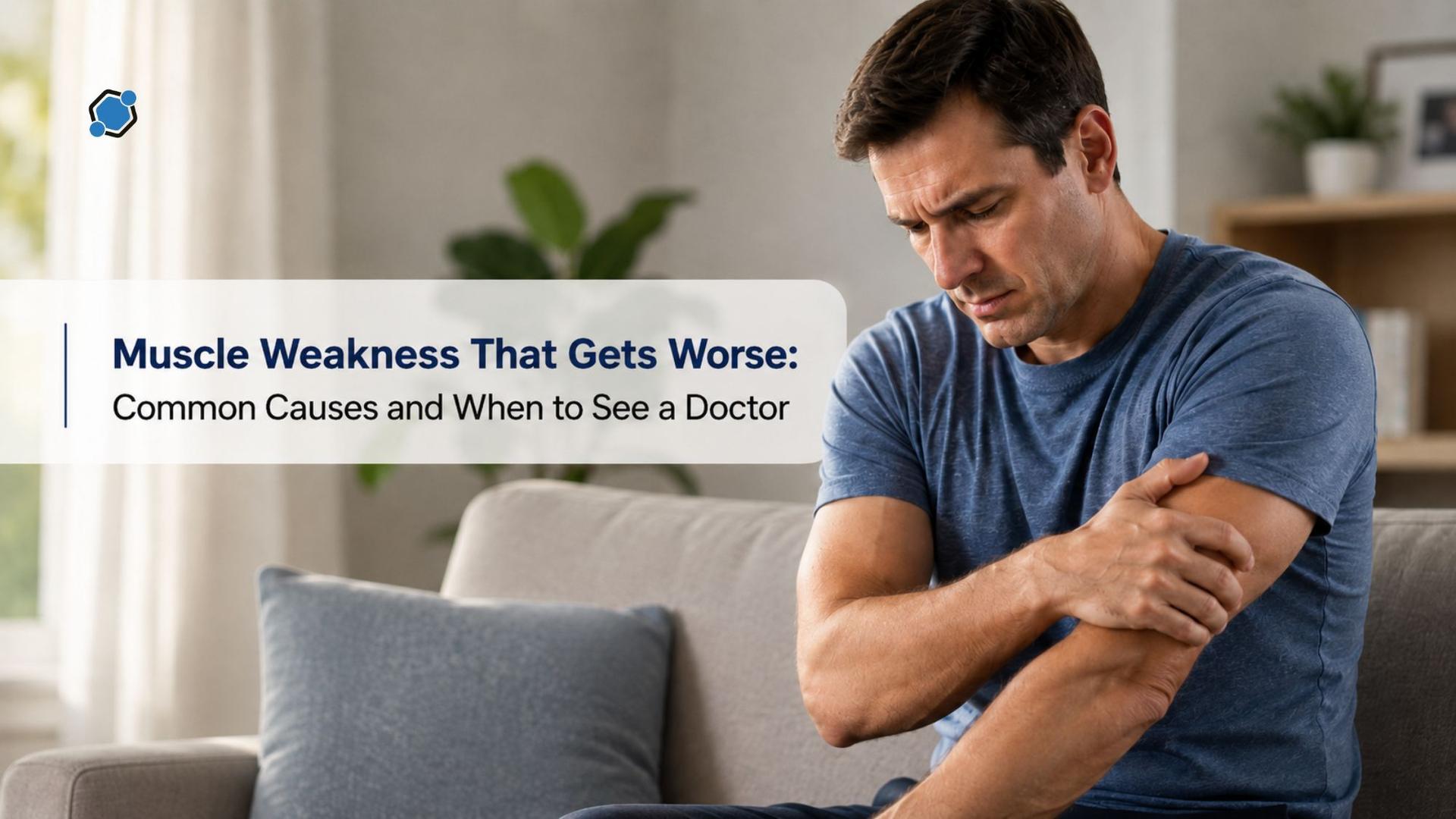 Muscle Weakness That Gets Worse: Common Causes and When to See a Doctor