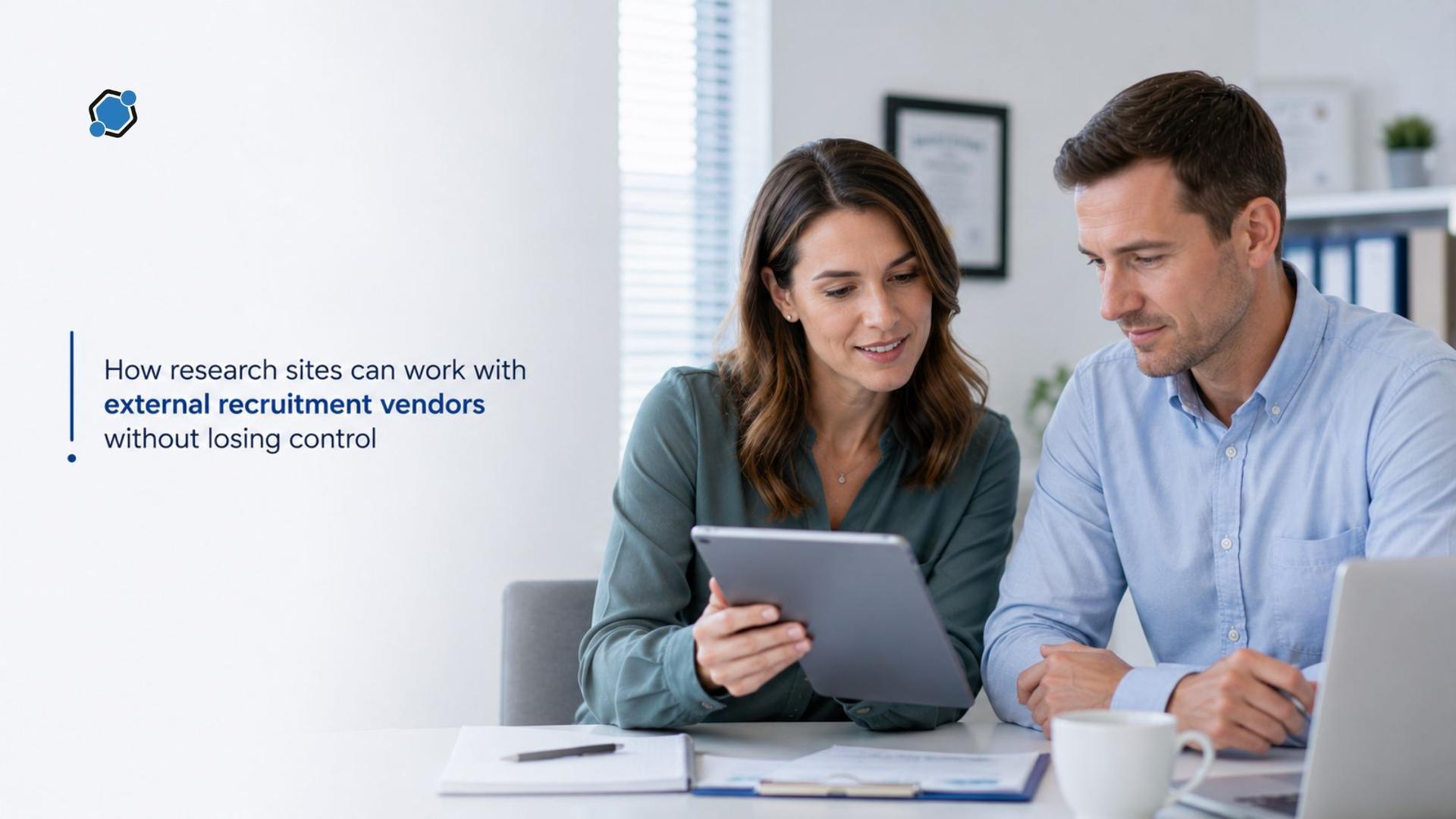How research sites can work with external recruitment vendors without losing control