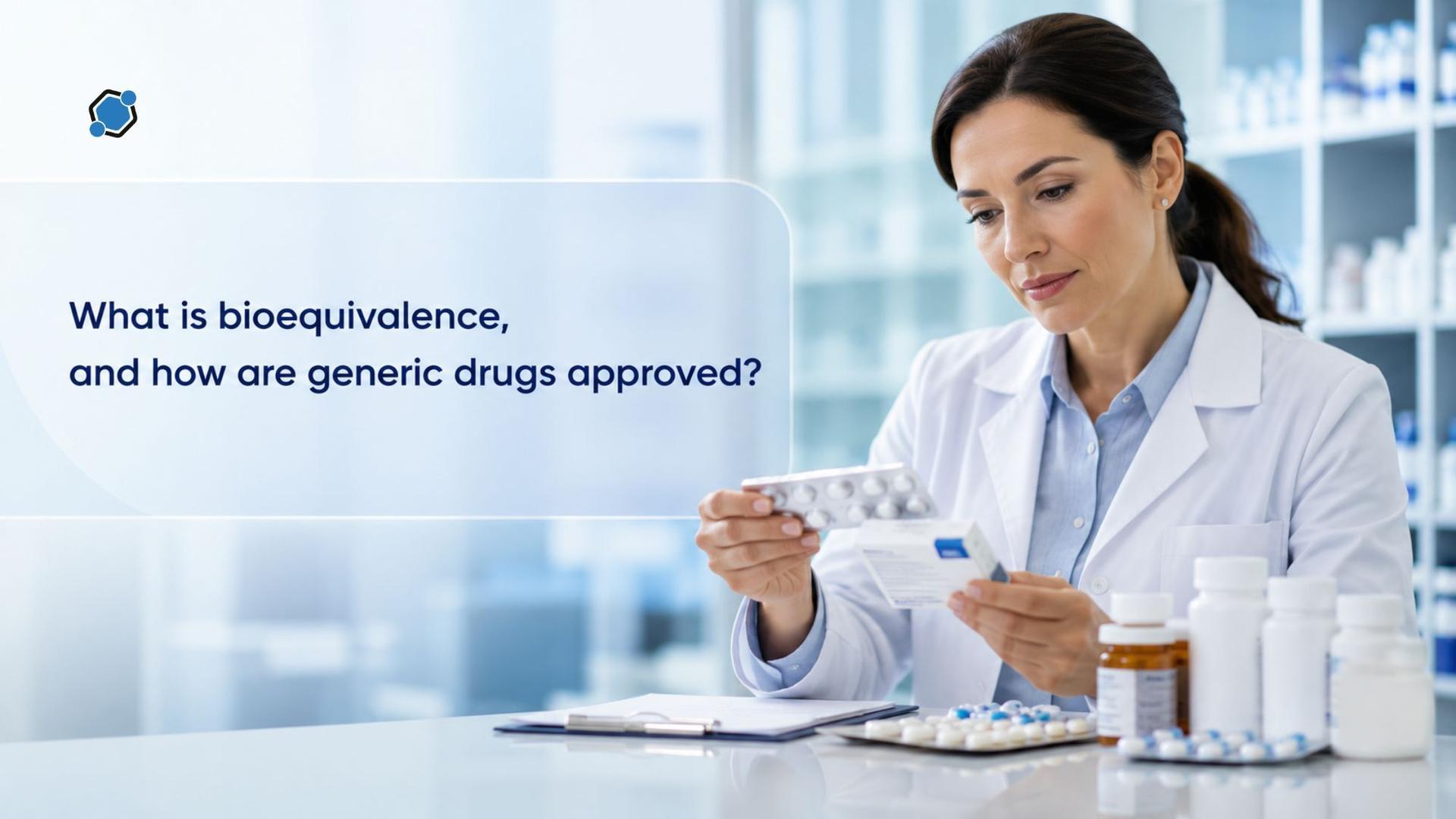 What is bioequivalence, and how are generic drugs approved?