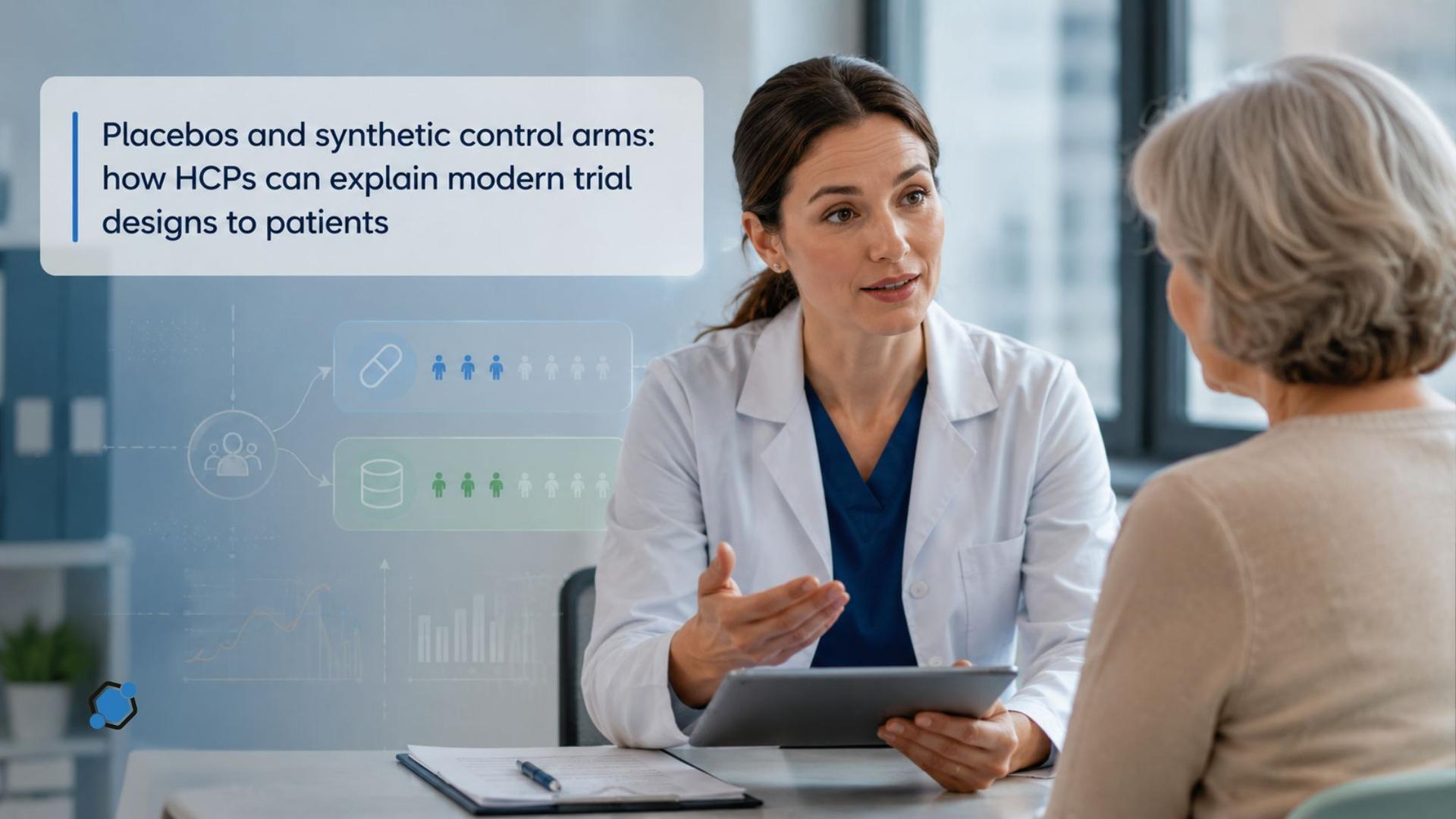 Placebos and synthetic control arms: how HCPs can explain modern trial designs to patients